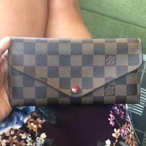 Louis Vuitton Joséphine Wallet - Damier Ebene